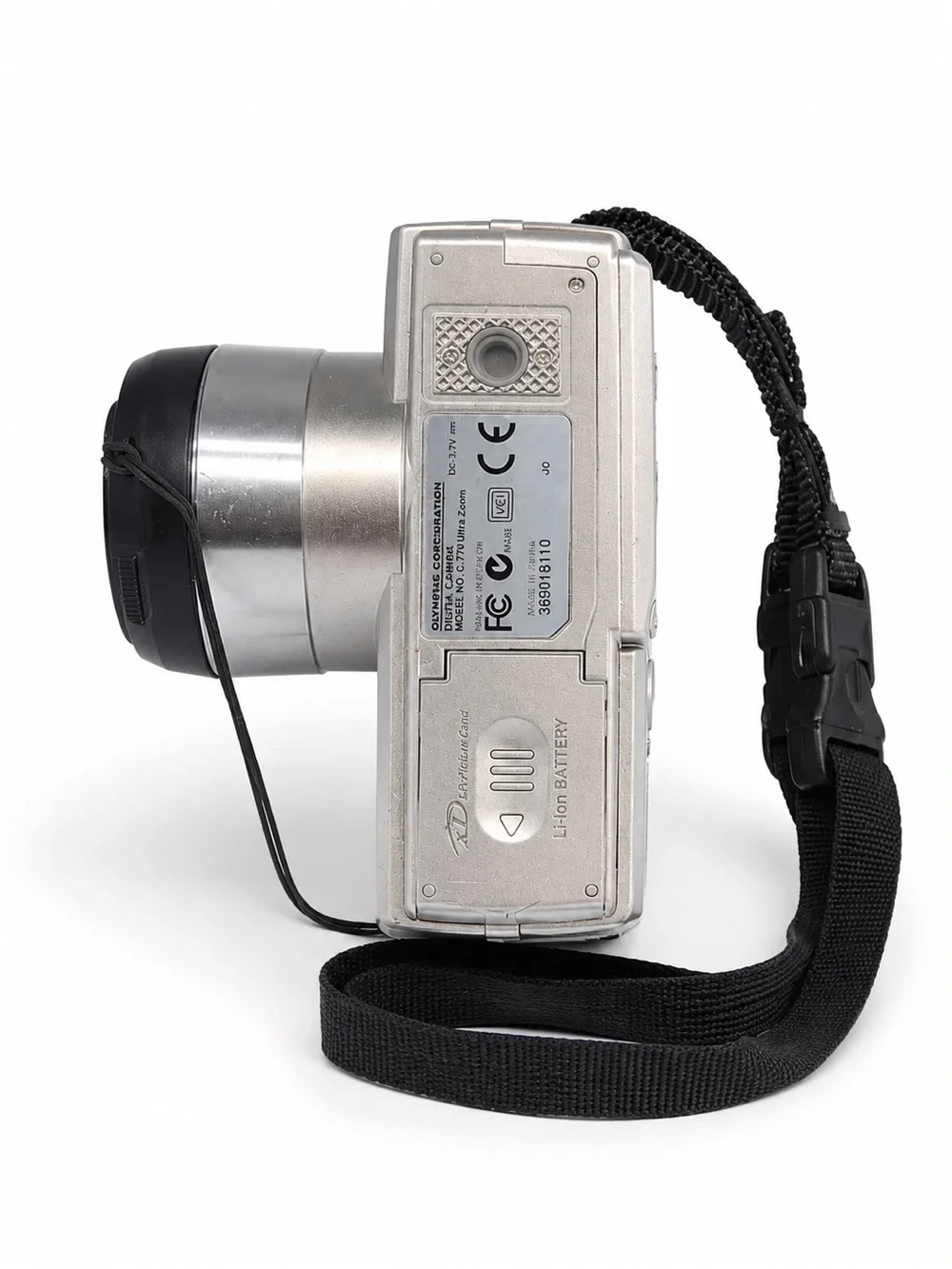 Olympus Camedia C 770 Ultra Zoom 4MP Digital Camera Tested 2 Batteries Strap